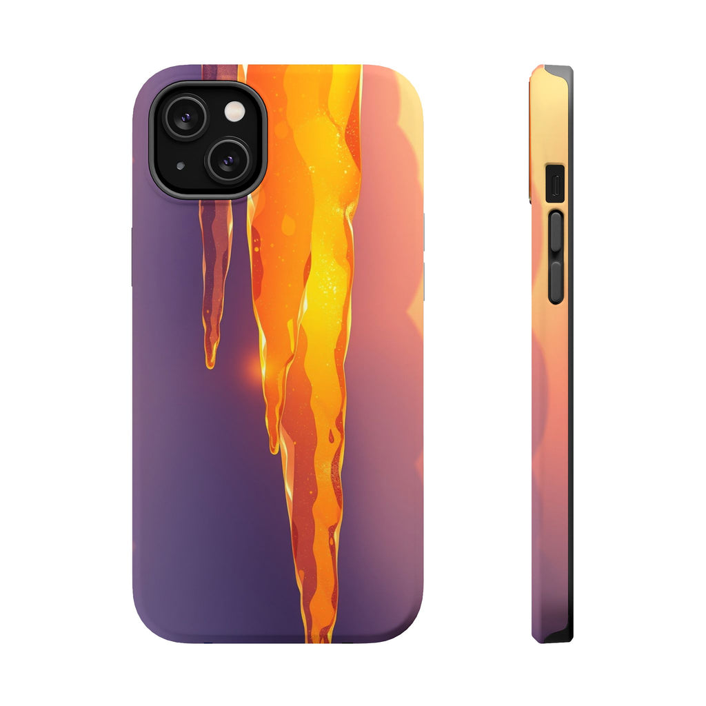 iPhone Icicle Formation Gold Foil Luxury Slim Everyday iPhone Designer · iPhone