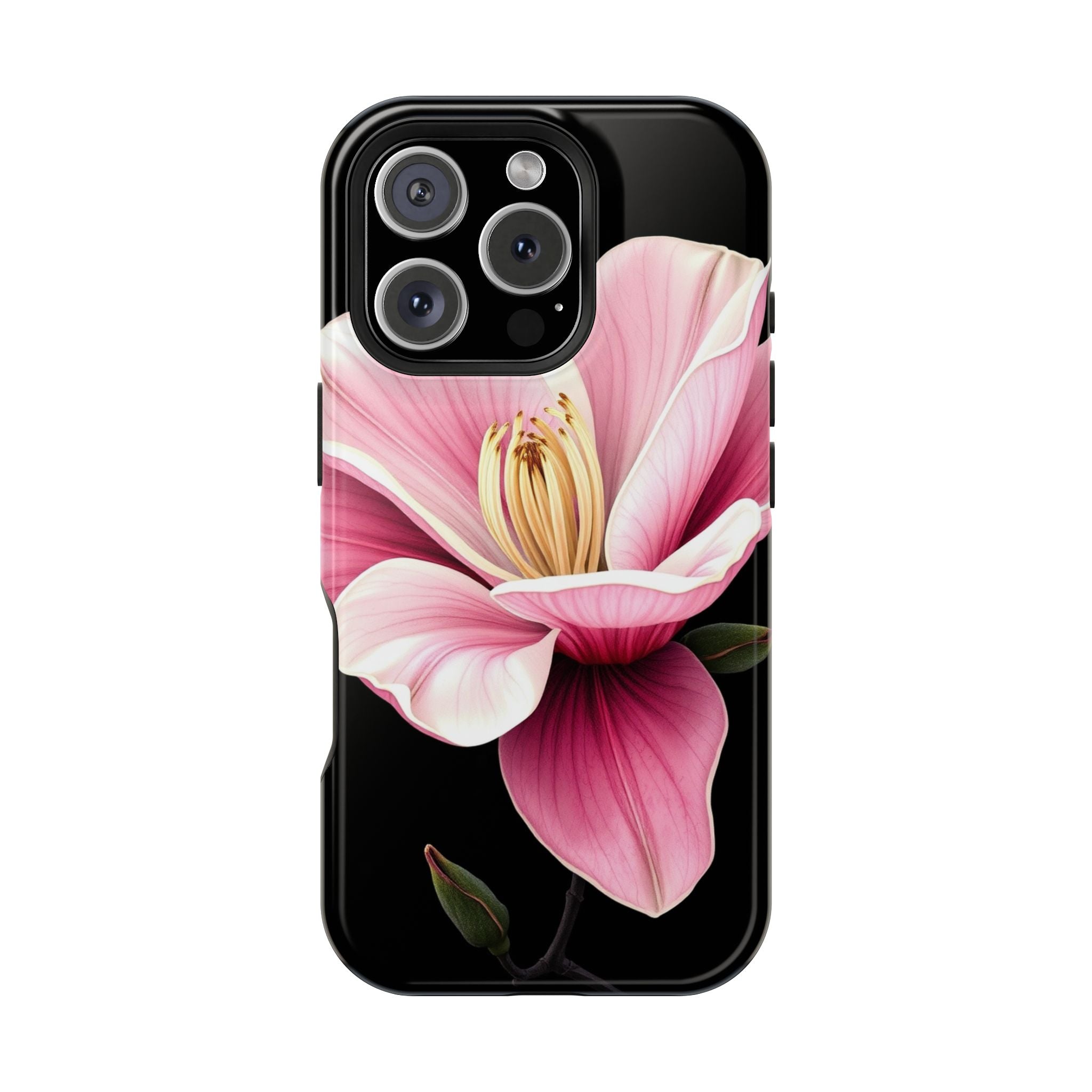 iPhone Magnolia Dream Dark Gothic Ink Slim Everyday Designer Case · iPhone Case