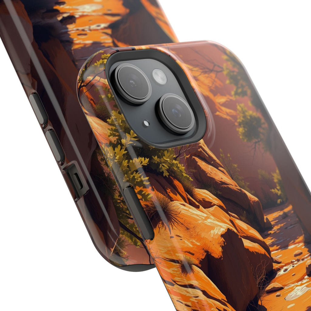 iPhone Spring Creek Bold Art Slim Everyday Designer Case · iPhone Case
