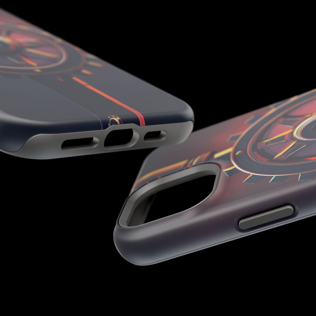 iPhone Rotary Electric Art Phone Bold Modern Everyday Snap Case · iPhone Case