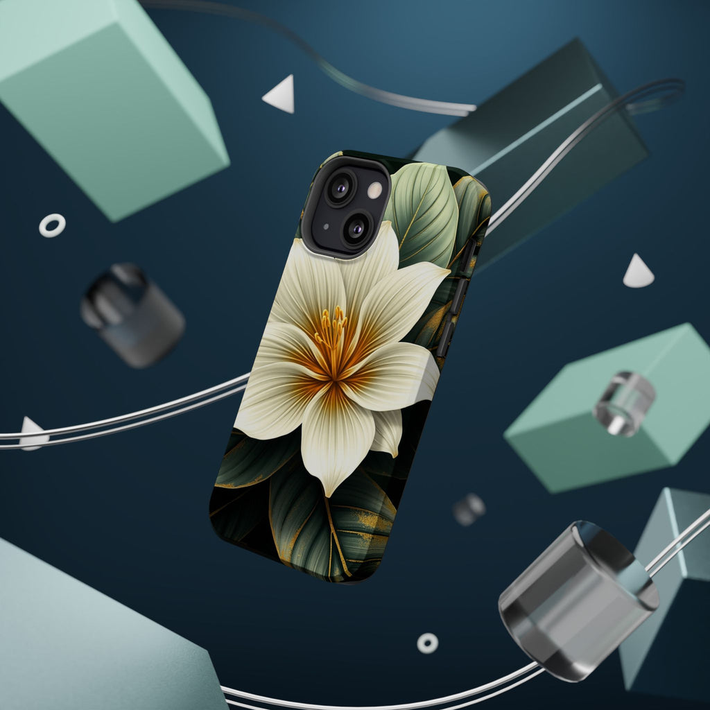 iPhone Radiant Tropical Bloom Design Slim Everyday Designer Case · iPhone Case