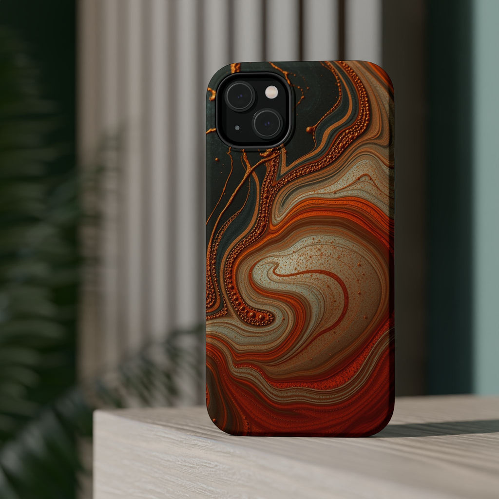 iPhone Marble Swirl Enchanted Art Bold Modern Everyday Snap Case · iPhone Case