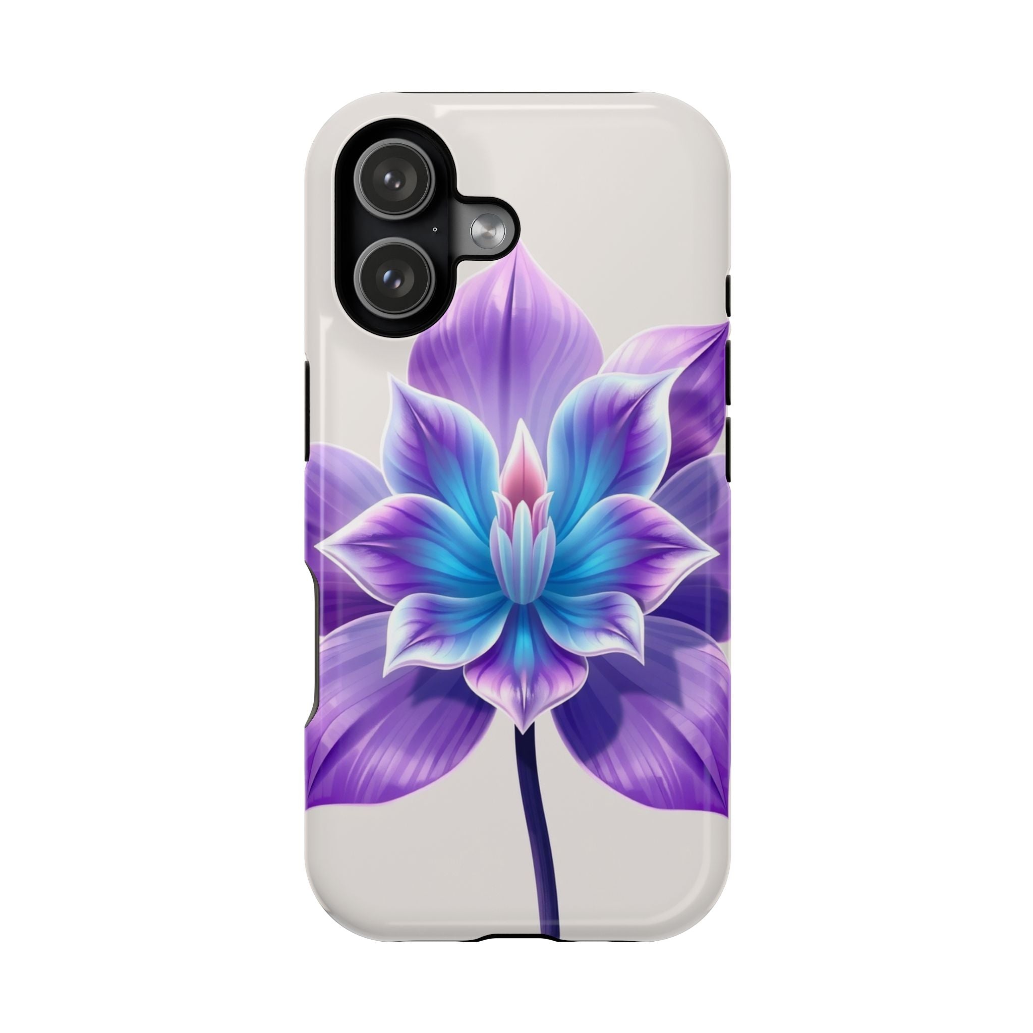 iPhone Dreamy Neon Floral Design 10 Slim Everyday Designer Case · iPhone Case