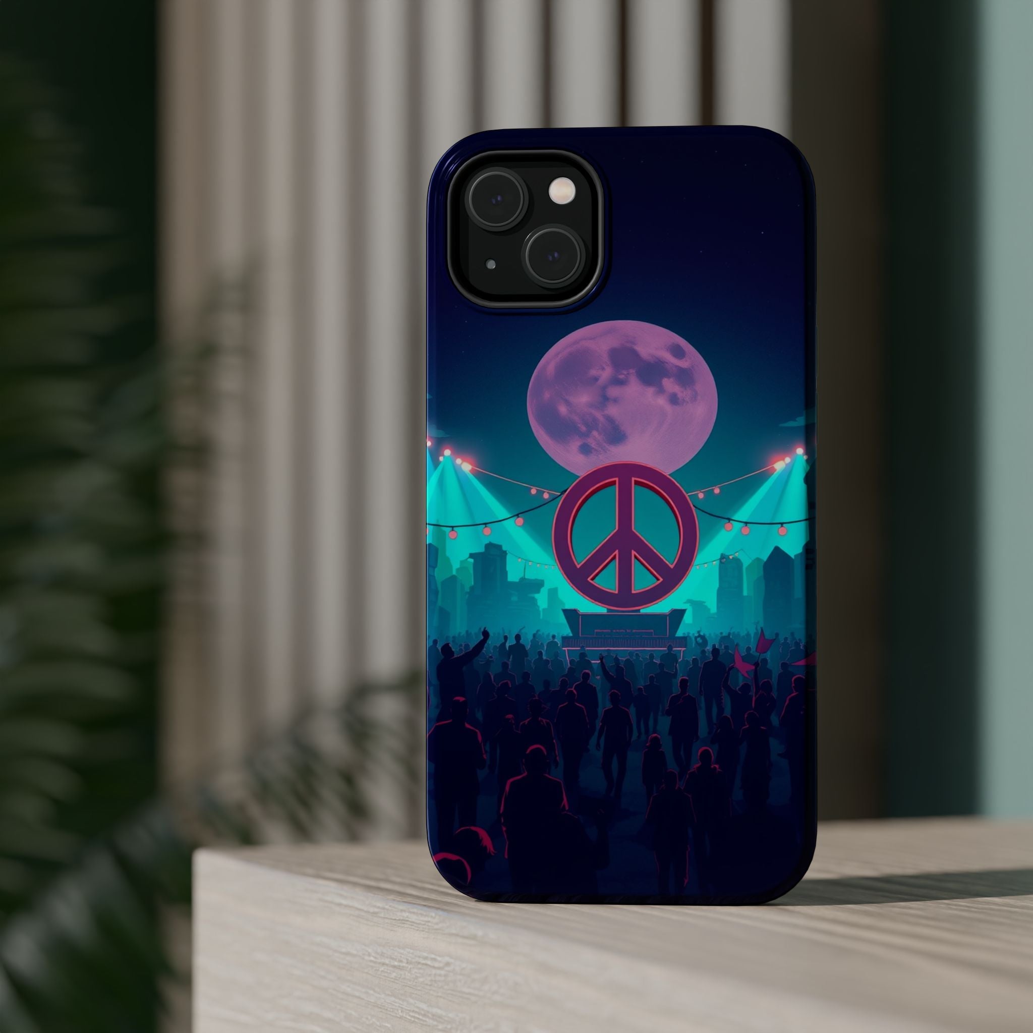 iPhone Woodstock Peace Mystic Art Bold Modern Everyday Snap Case · iPhone Case