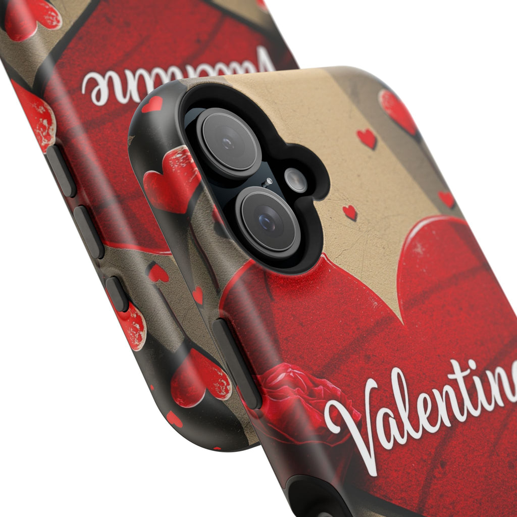 iPhone Serene Vintage Valentine Card Design Slim Everyday Designer Case · iPhone