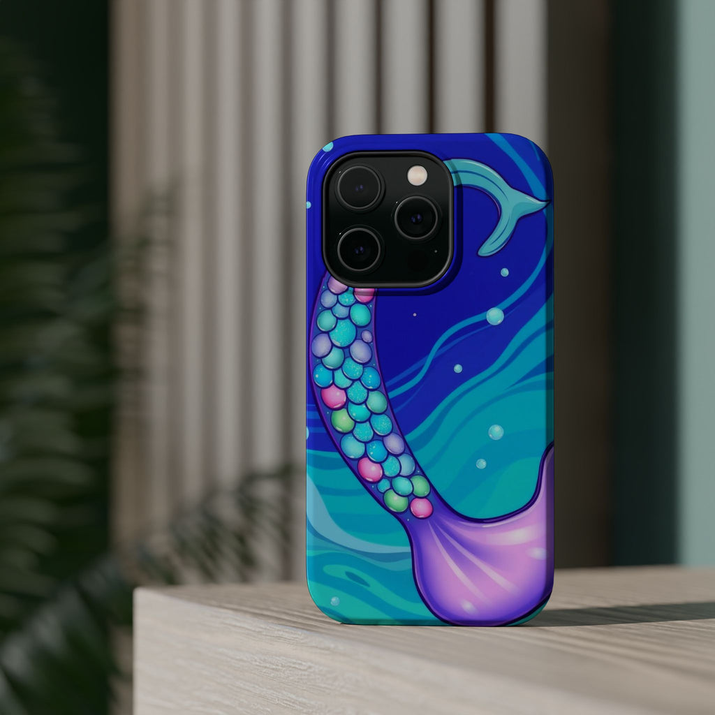 iPhone Mermaid Tail Swirl Kids Fun iPhone Phone Case Gift Artistic · iPhone Case