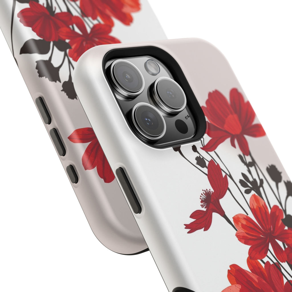 iPhone Floral Silhouette Cinematic Art Slim Snap Case · iPhone Case