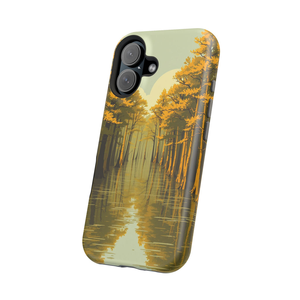 iPhone Cypress Swamp Enchanted Art Bold Modern Everyday Snap Case · iPhone Case