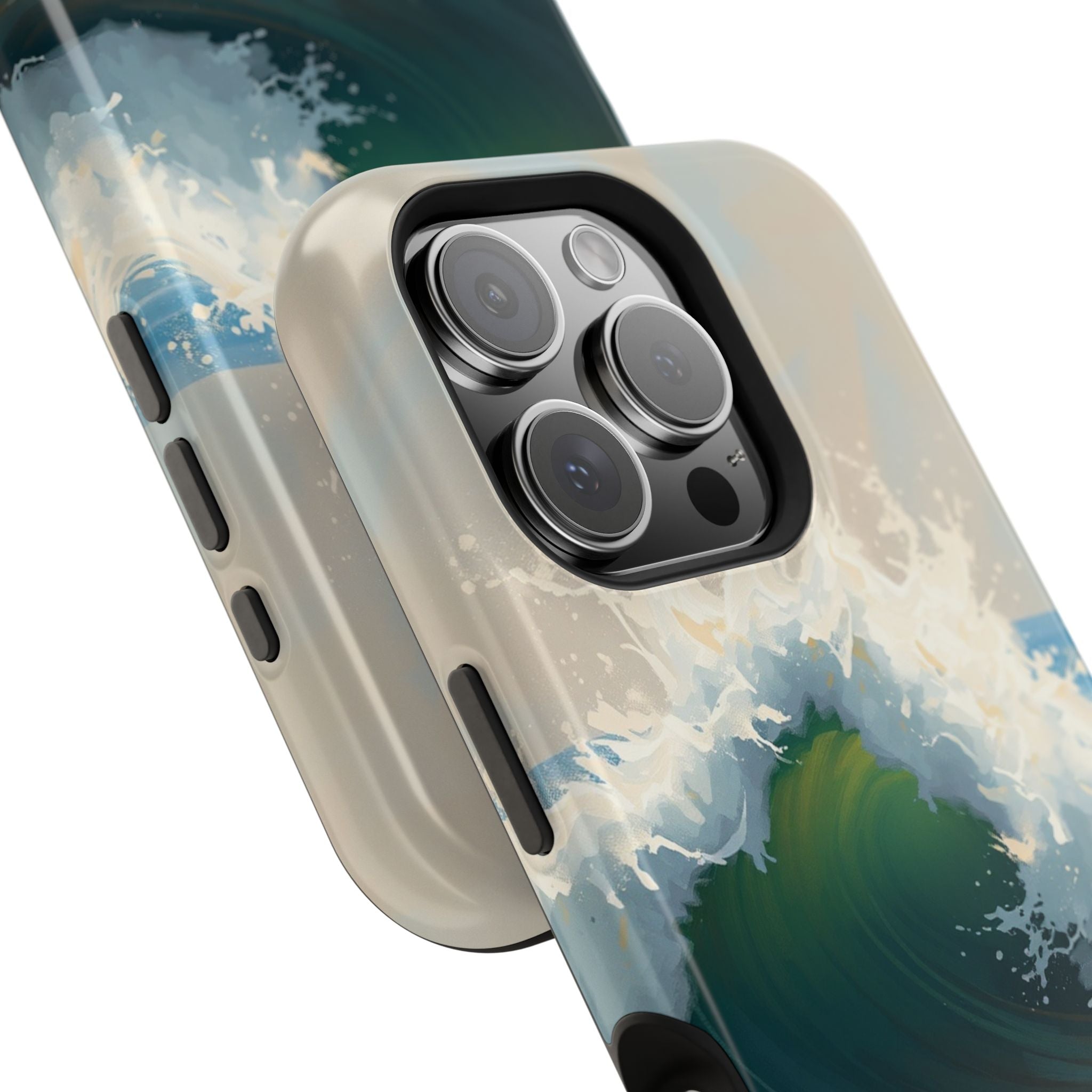iPhone Radiant Ocean Wave Crash Design Slim Everyday Designer Case · iPhone Case