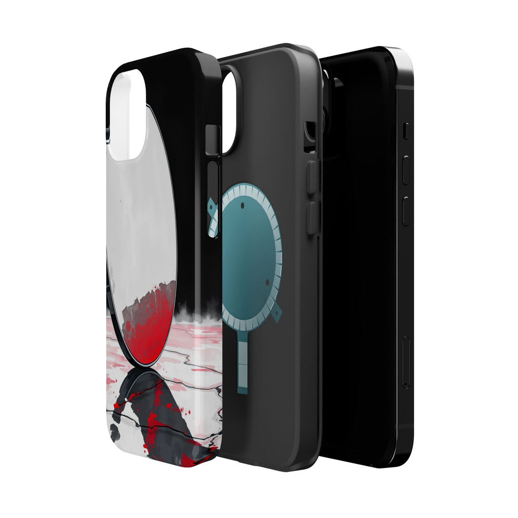 iPhone Earthy Salt Flat Mirror Design Slim Everyday Designer Case · iPhone Case