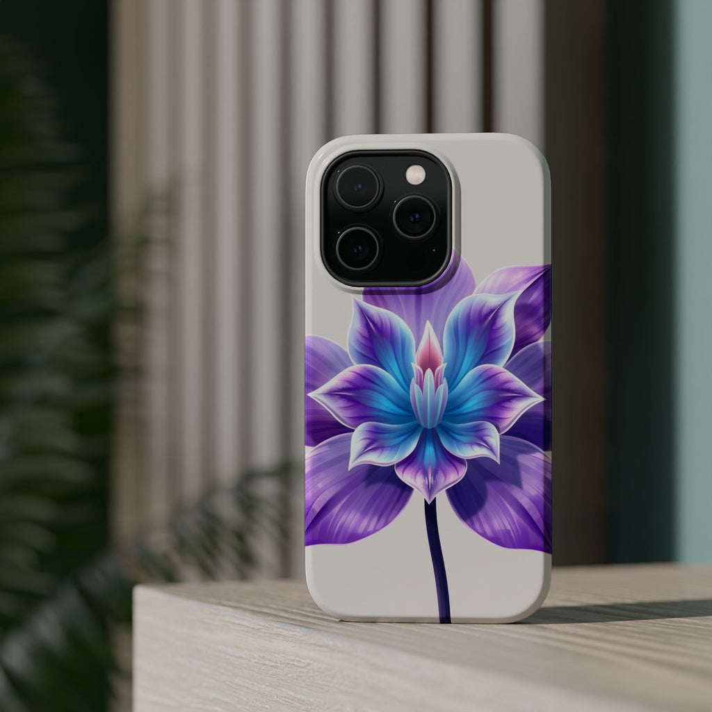 iPhone Dreamy Neon Floral Design 10 Slim Everyday Designer Case · iPhone Case