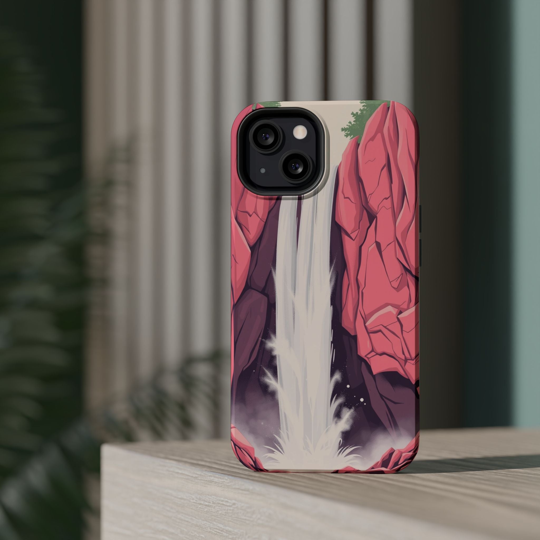 iPhone Radiant Waterfall Mist Design Slim Everyday iPhone 16 Designer · iPhone C