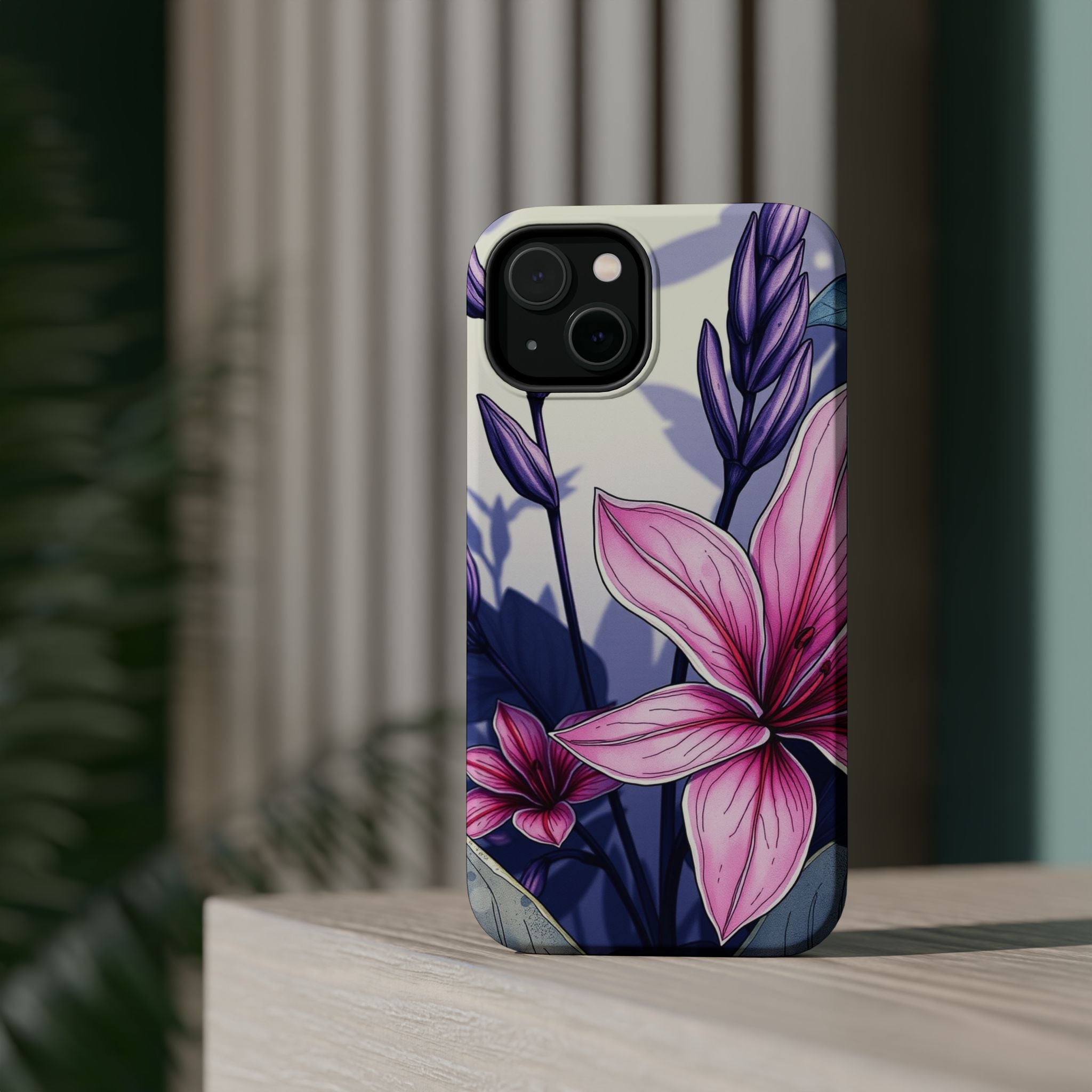iPhone Jungle Floral Bold Art Slim Everyday Designer Case · iPhone Case