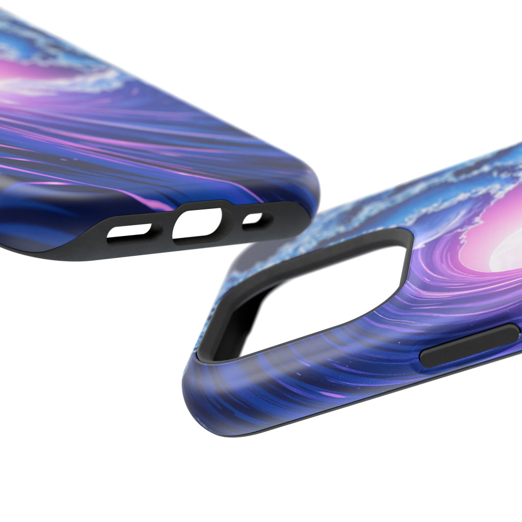 iPhone Holographic Wave Cinematic Art Slim Everyday Designer Case · iPhone Case