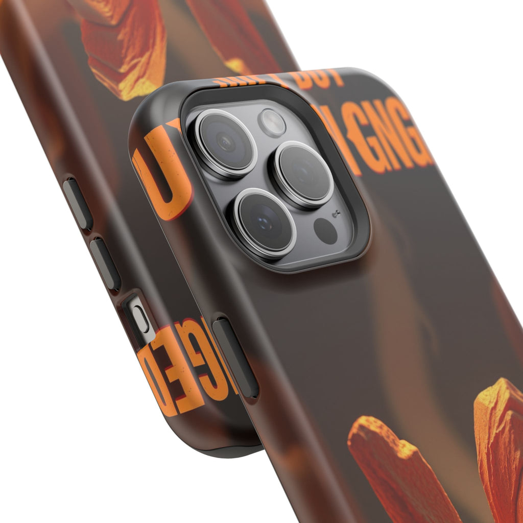 iPhone Earthy Soft but Unhinged Design Slim Everyday Designer Case · iPhone Case