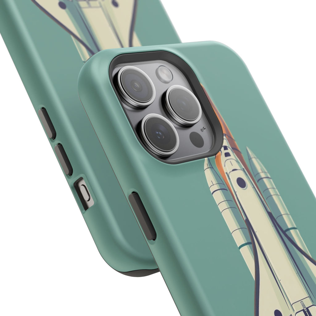 iPhone Retro Space Shuttle Cinematic Art Slim Everyday Designer Case · iPhone Ca
