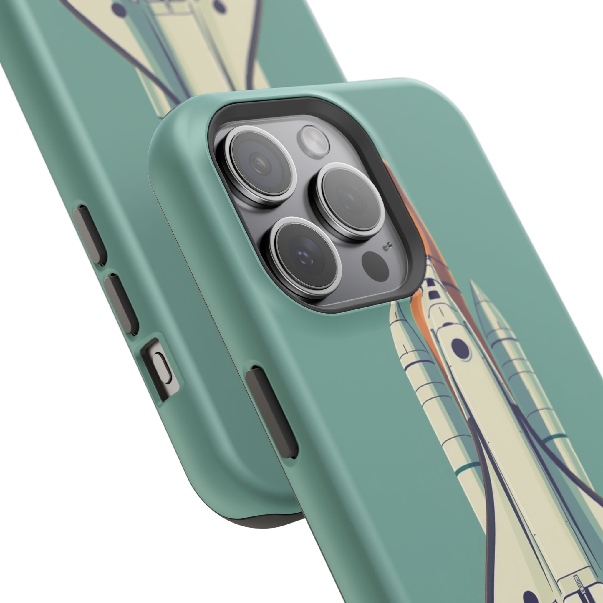 iPhone Retro Space Shuttle Cinematic Art Slim Everyday Designer Case · iPhone Ca