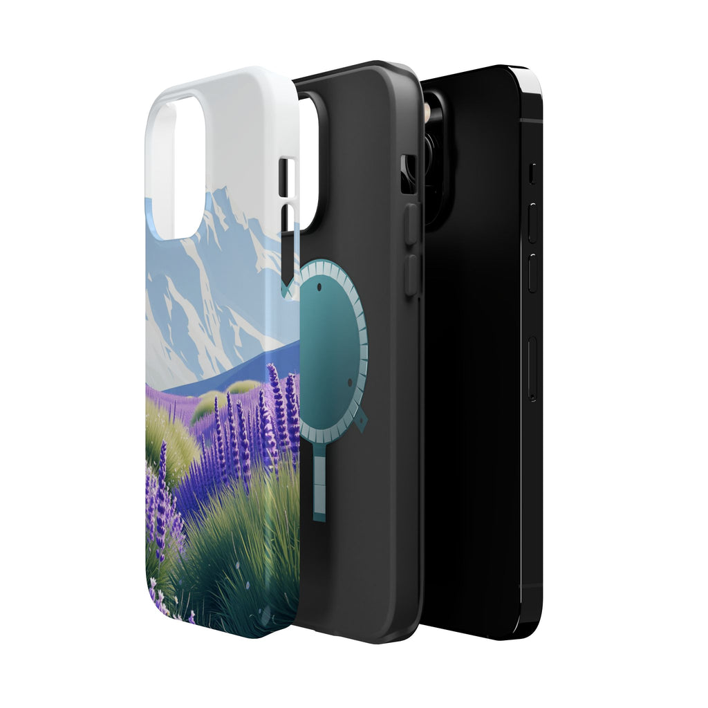 iPhone Alpine Meadow Electric Art 10 Slim Everyday Designer Case · iPhone Case