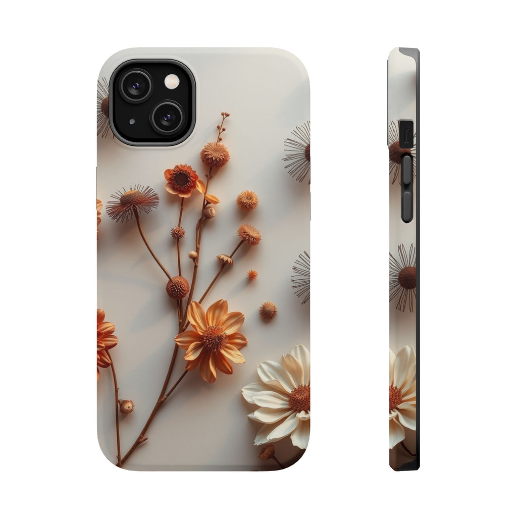 iPhone Dreamy Dried Flower Flat Lay Design Slim iPhone Everyday · iPhone Case