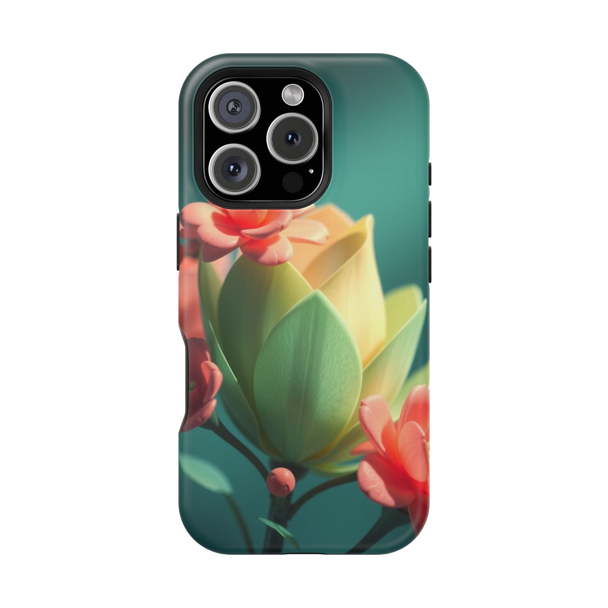 iPhone Floral Geometric Electric Art Slim Everyday Designer Case · iPhone Case
