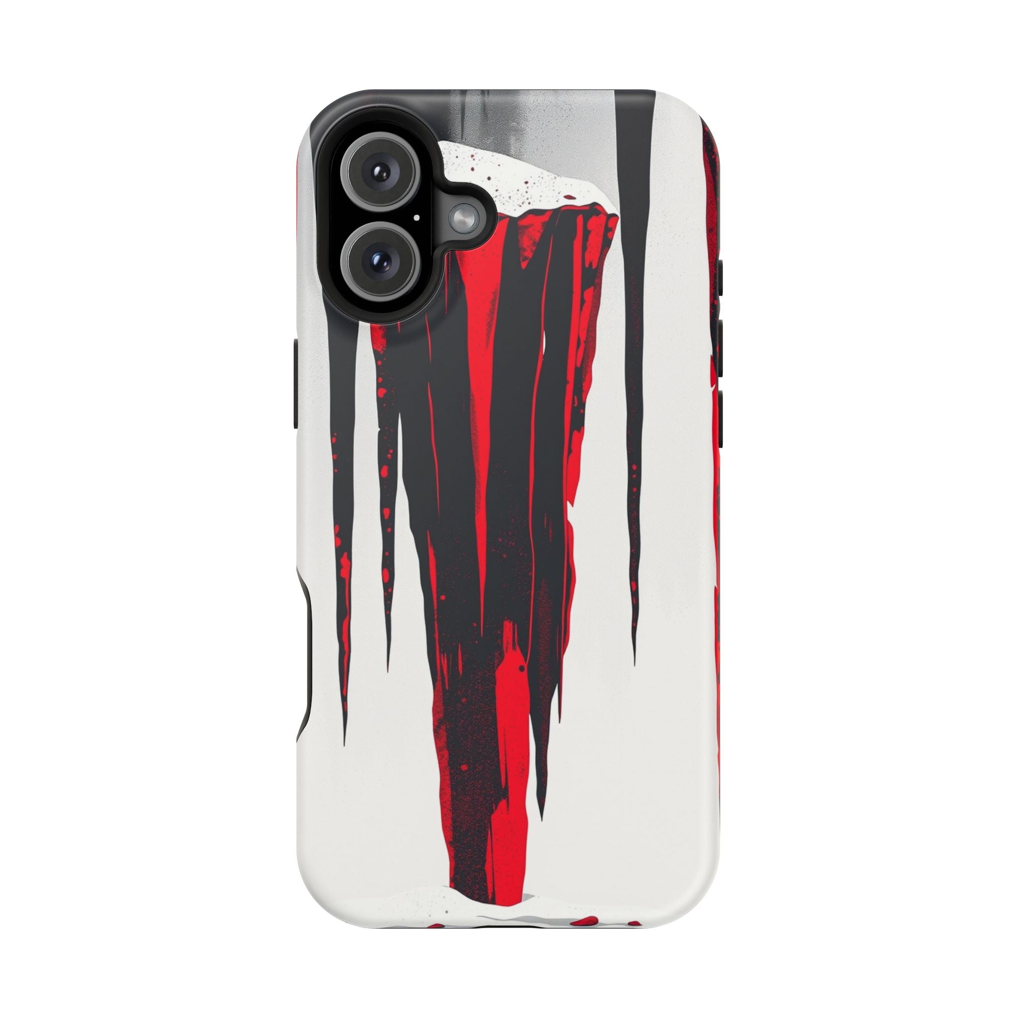 iPhone Black And Crimson Icicle Formation Slim iPhone 15 Everyday · iPhone Case