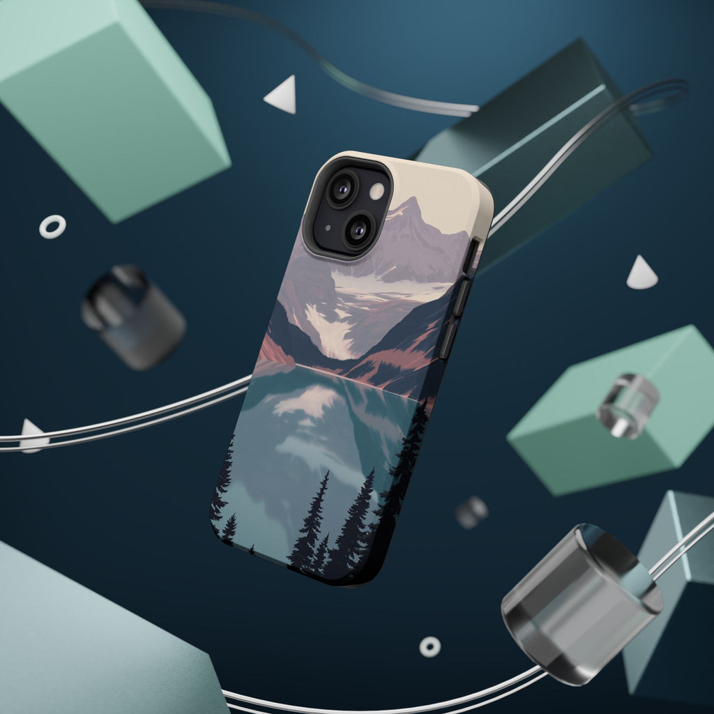 iPhone Rose Pink And Cream Glacier Lake Slim Everyday iPhone 18 · iPhone Case