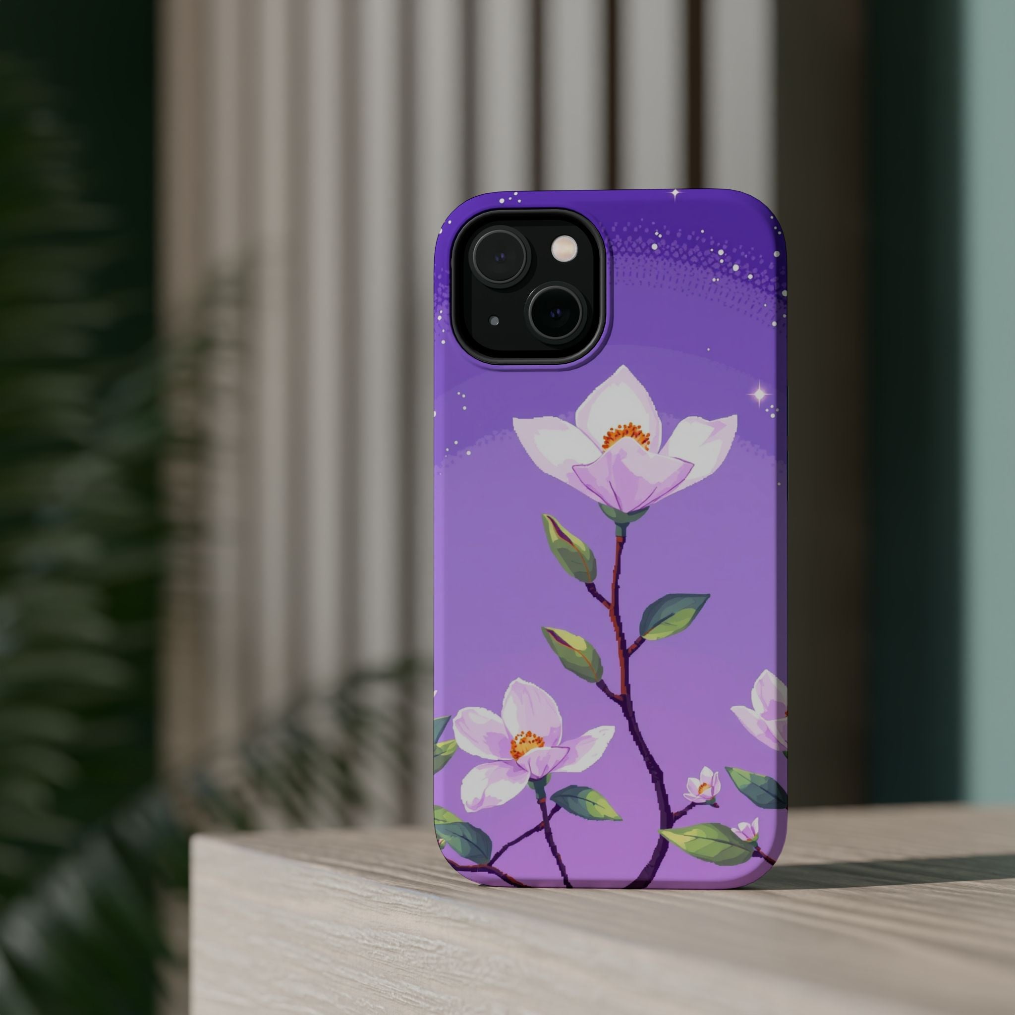 iPhone Magnolia Dream Enchanted Art Slim Everyday Designer Case · iPhone Case