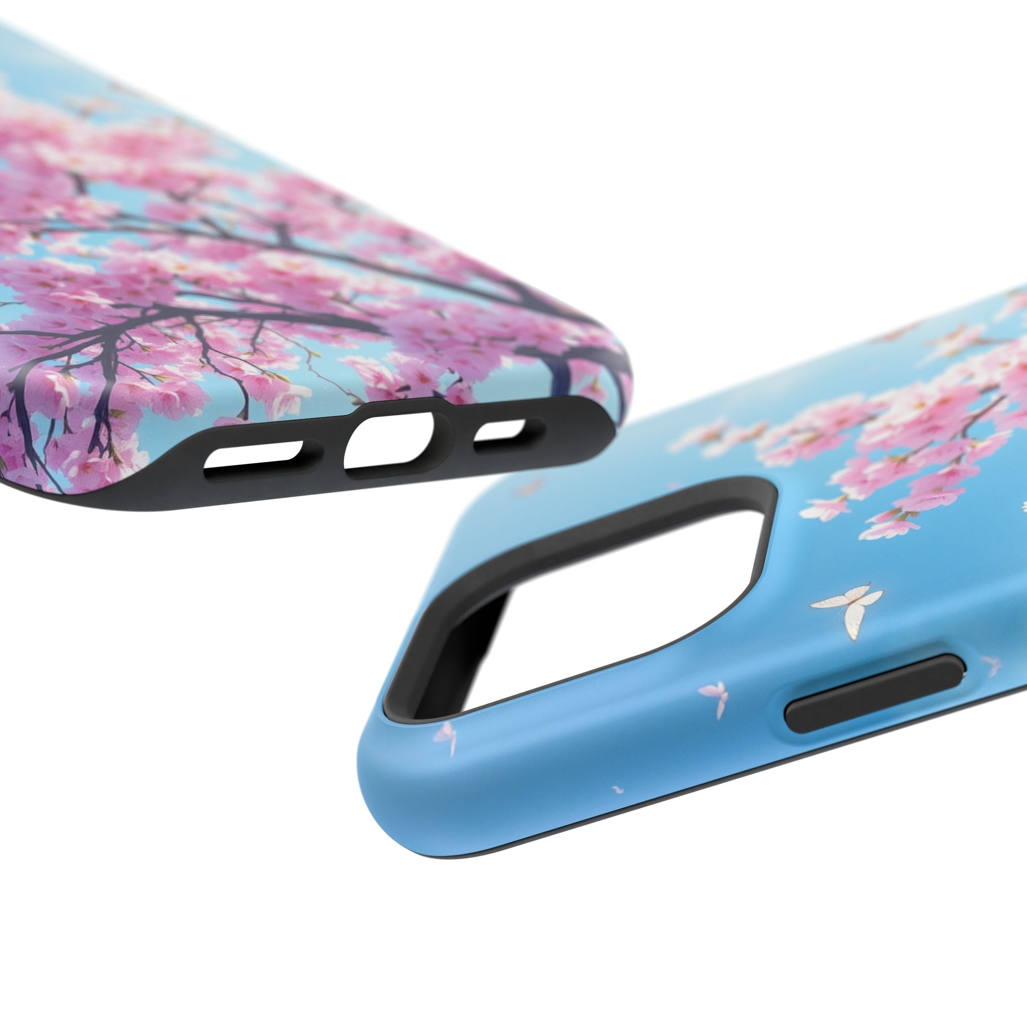 iPhone Cherry Blossom Floral Slim Everyday Designer Case · iPhone Case