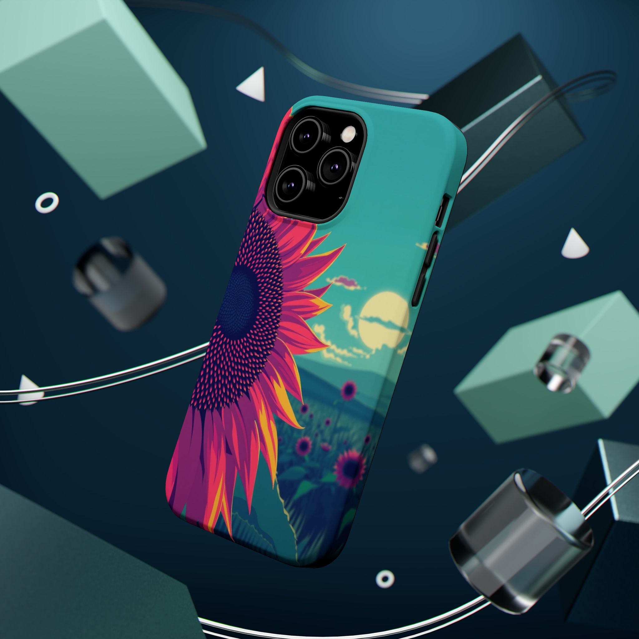 iPhone Dreamy Sunflower Prairie Design Slim Everyday iPhone 13 Designer · iPhone