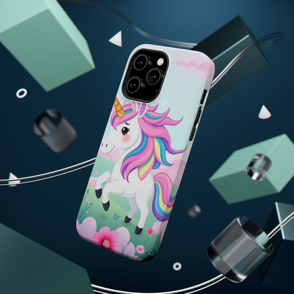 iPhone Rainbow Unicorn Kids Fun Soft iPhone Phone Case Gift Finish · iPhone Case