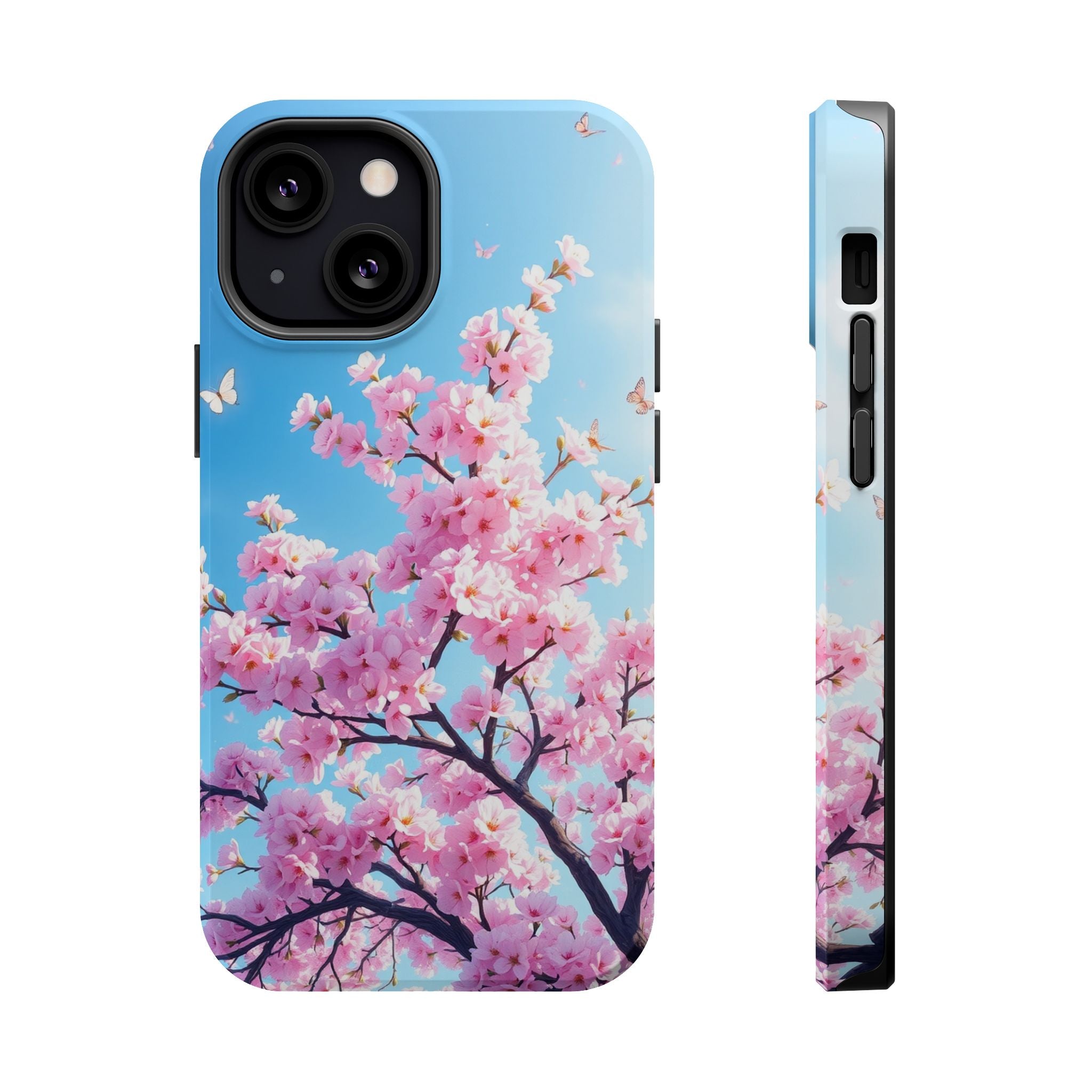 iPhone Cherry Blossom Floral Slim Everyday Designer Case · iPhone Case