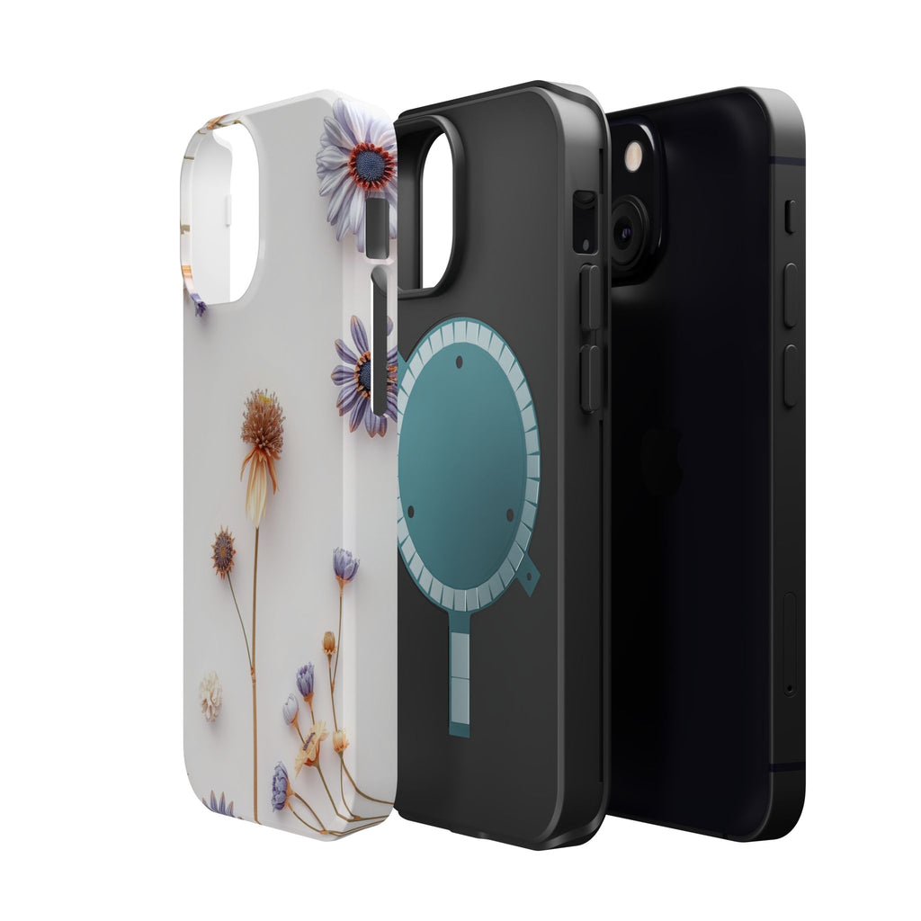 iPhone Dried Flower Flat Lay Bold Art Slim Everyday Designer Case · iPhone Case