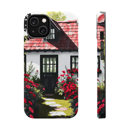 iPhone Cottage Garden Vibrant Watercolor Slim Snap Case · iPhone Case