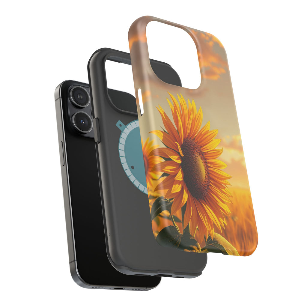 iPhone Sunflower Prairie Electric Art Slim Everyday Designer Case · iPhone Case
