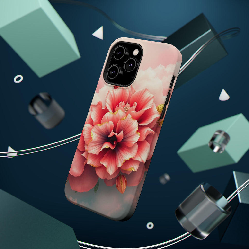 iPhone Pastel Floral Cloud Gold Foil Luxury Slim iPhone Everyday · iPhone Case