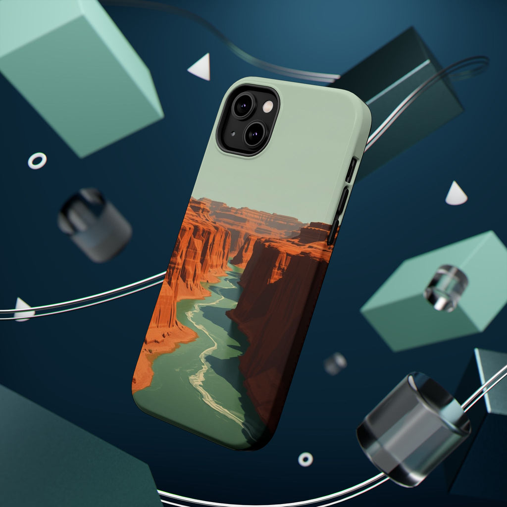 iPhone Burnt Orange And Sand River Canyon Slim iPhone Everyday Designer · iPhone