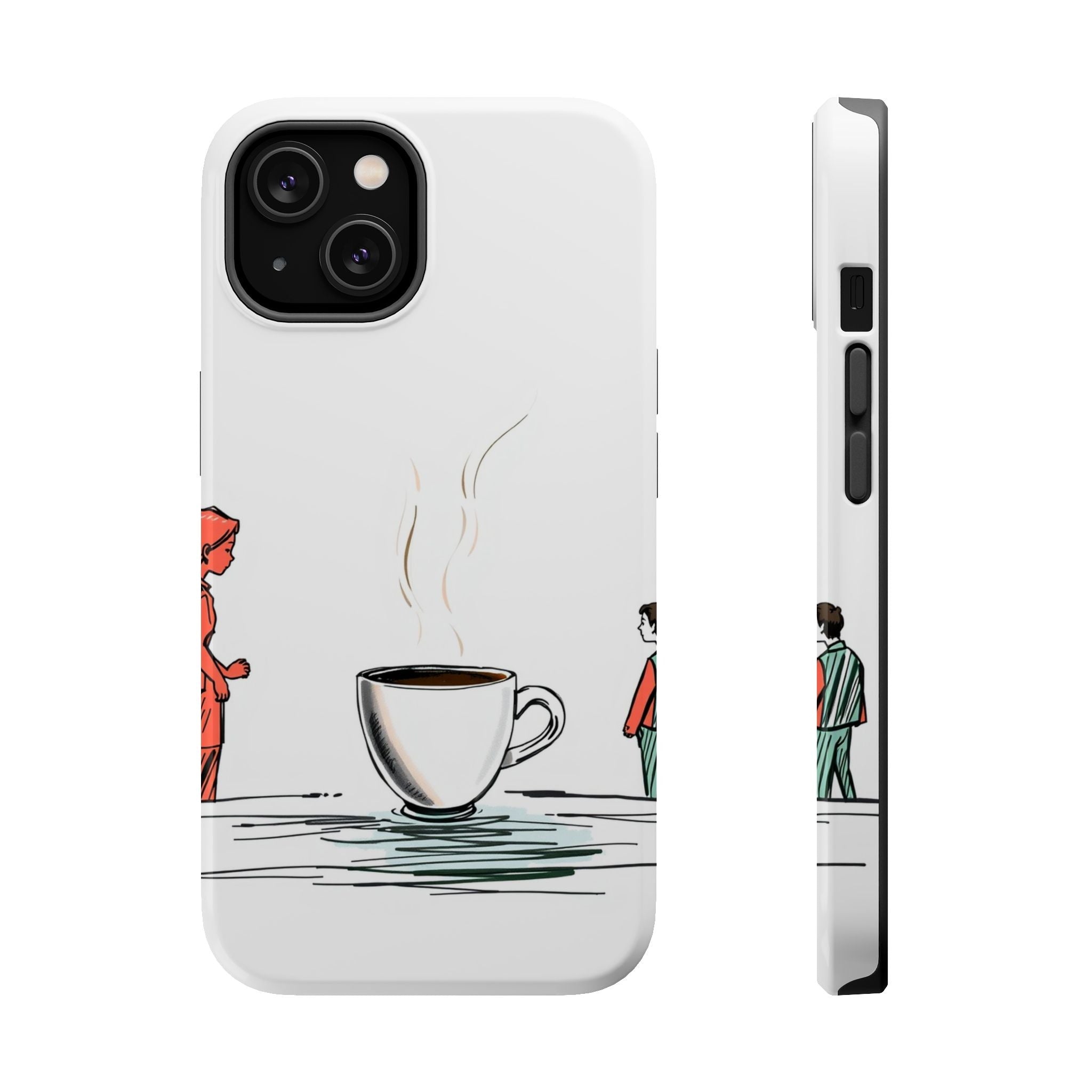 iPhone Coffee Before People Mystic Art Slim Everyday Designer Case · iPhone Case