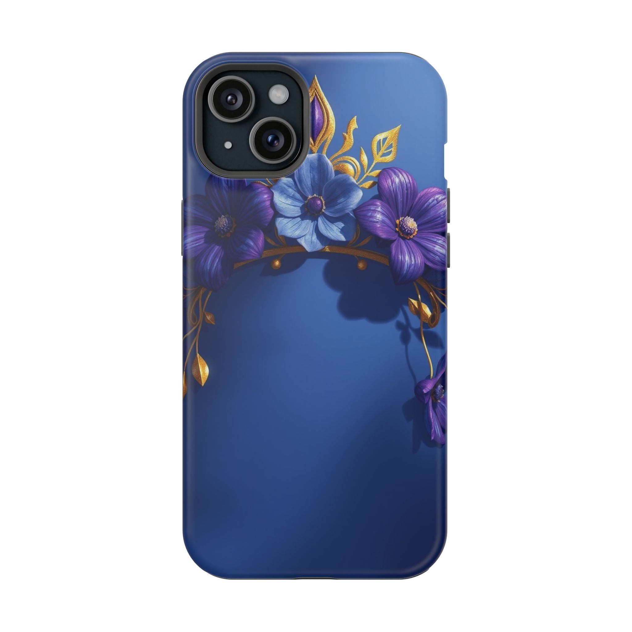iPhone Vibrant Floral Crown Design 14 Slim Everyday Designer Case · iPhone Case
