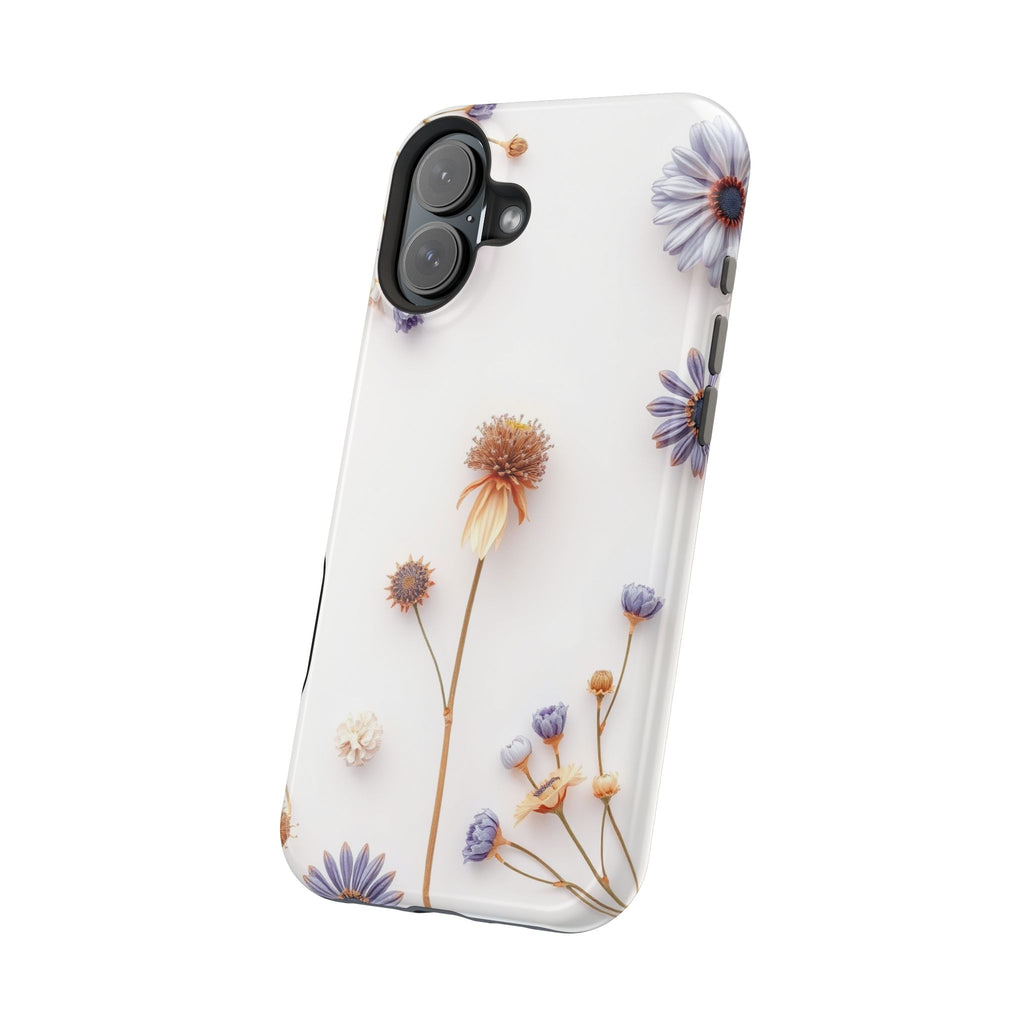 iPhone Dried Flower Flat Lay Bold Art Slim Everyday Designer Case · iPhone Case