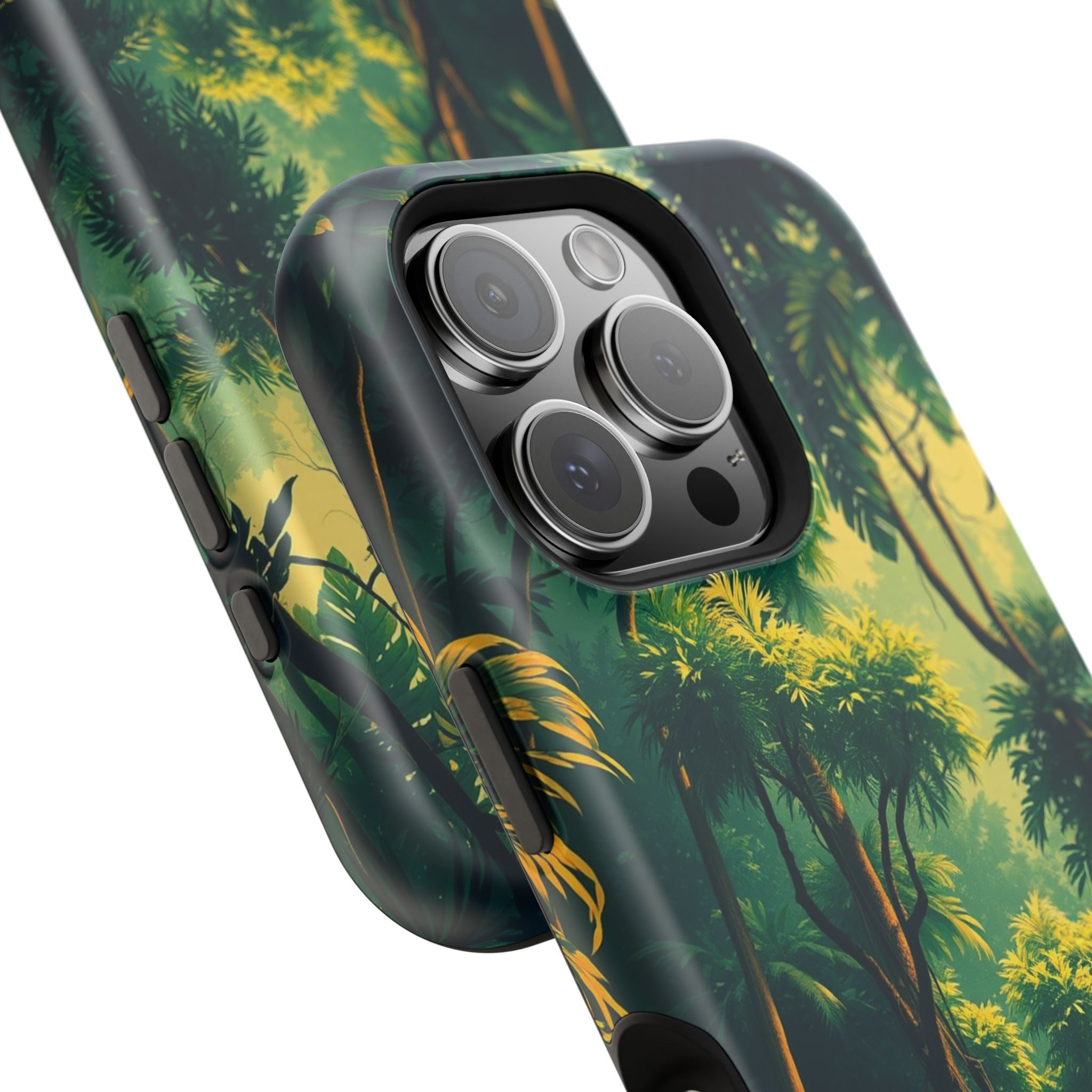 iPhone Rainforest Canopy Vintage Retro Poster Slim iPhone Everyday · iPhone Case