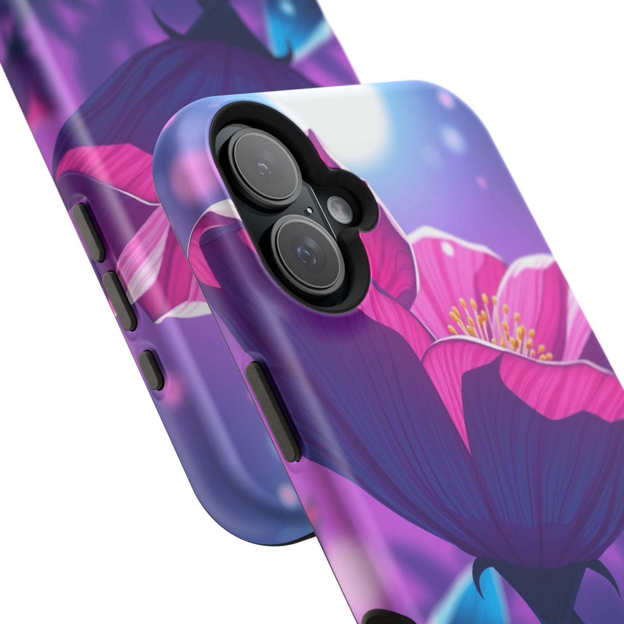 iPhone Night Bloomer Pastel Kawaii Bold Modern Everyday Snap Case · iPhone Case