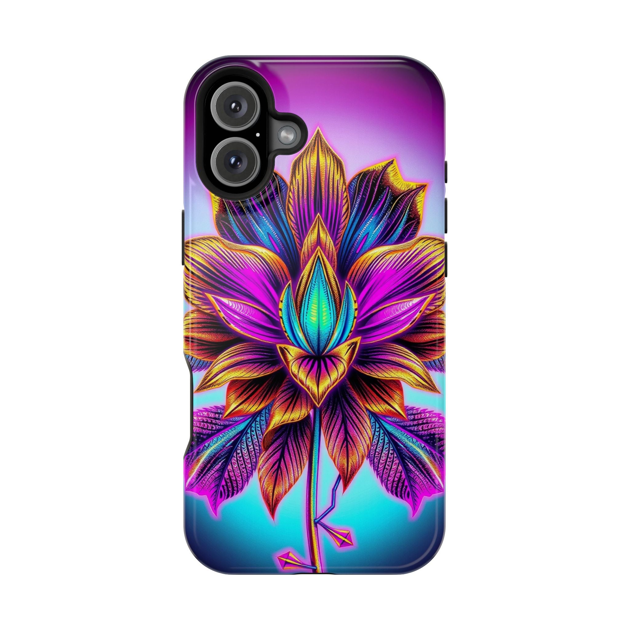 iPhone Floral Gold Foil Mystic Art Bold Modern Everyday Snap Case · iPhone Case