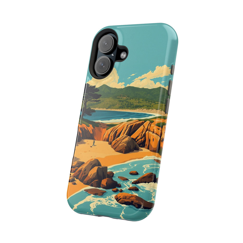 iPhone Pebble Beach Vintage Retro Poster Slim Everyday iPhone Designer · iPhone