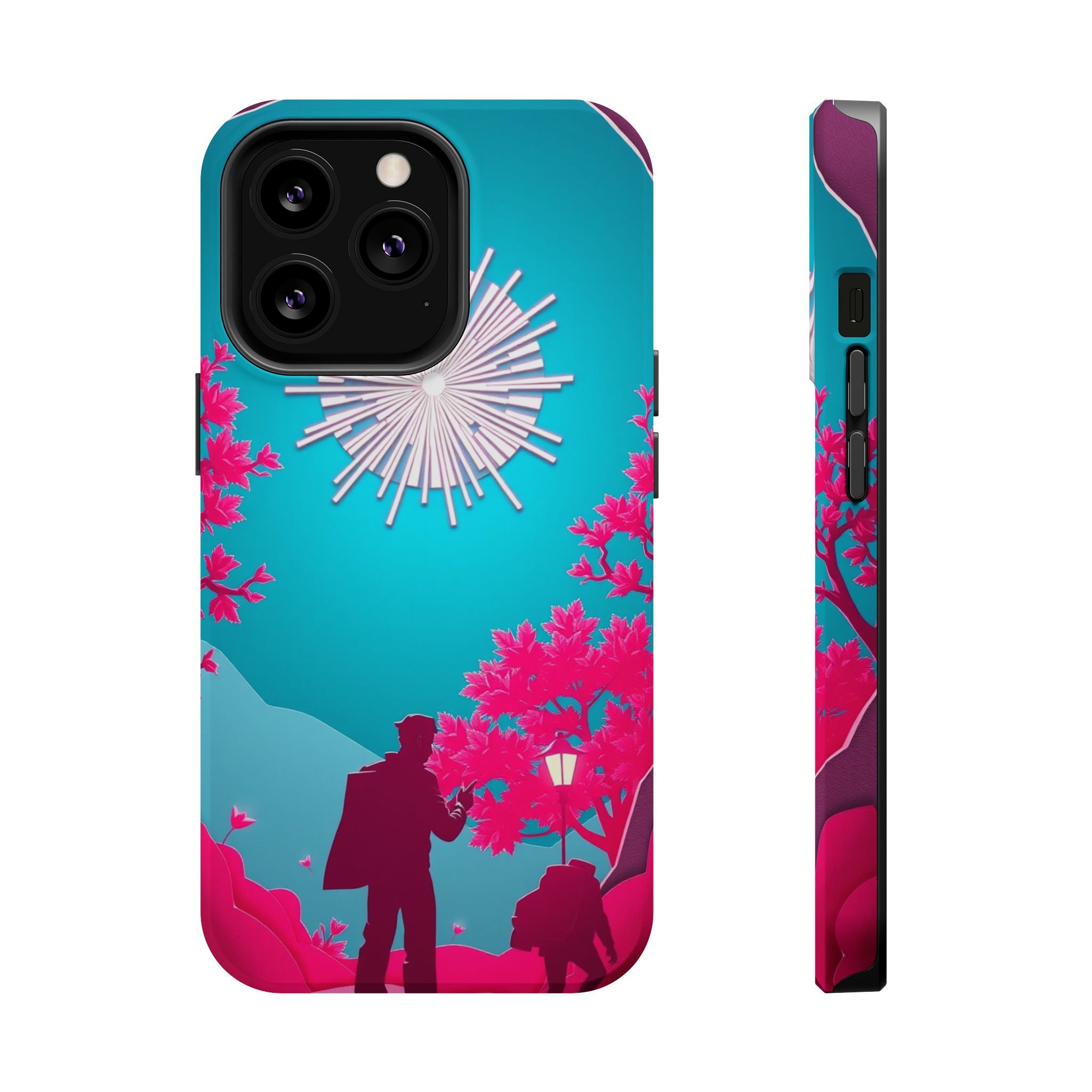 iPhone Bud Burst Paper Cut Art Slim Everyday Designer Case · iPhone Case