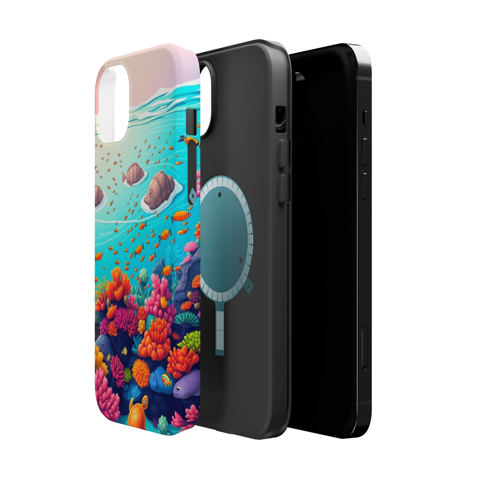 iPhone Coral Reef Panorama Kids Fun Phone Case Gift Slim Snap Case · iPhone Case