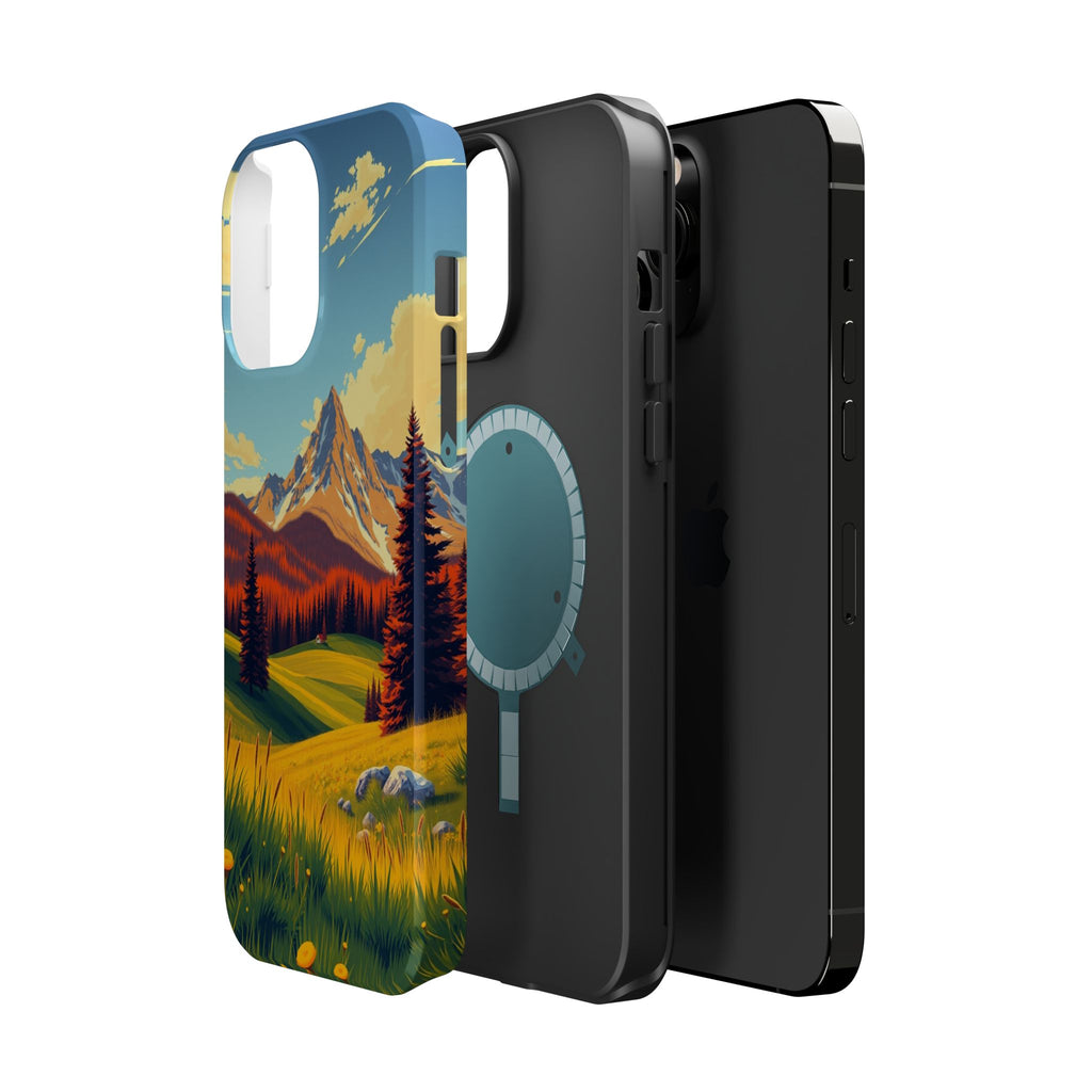 iPhone Radiant Alpine Meadow Design Slim Everyday Designer Case · iPhone Case