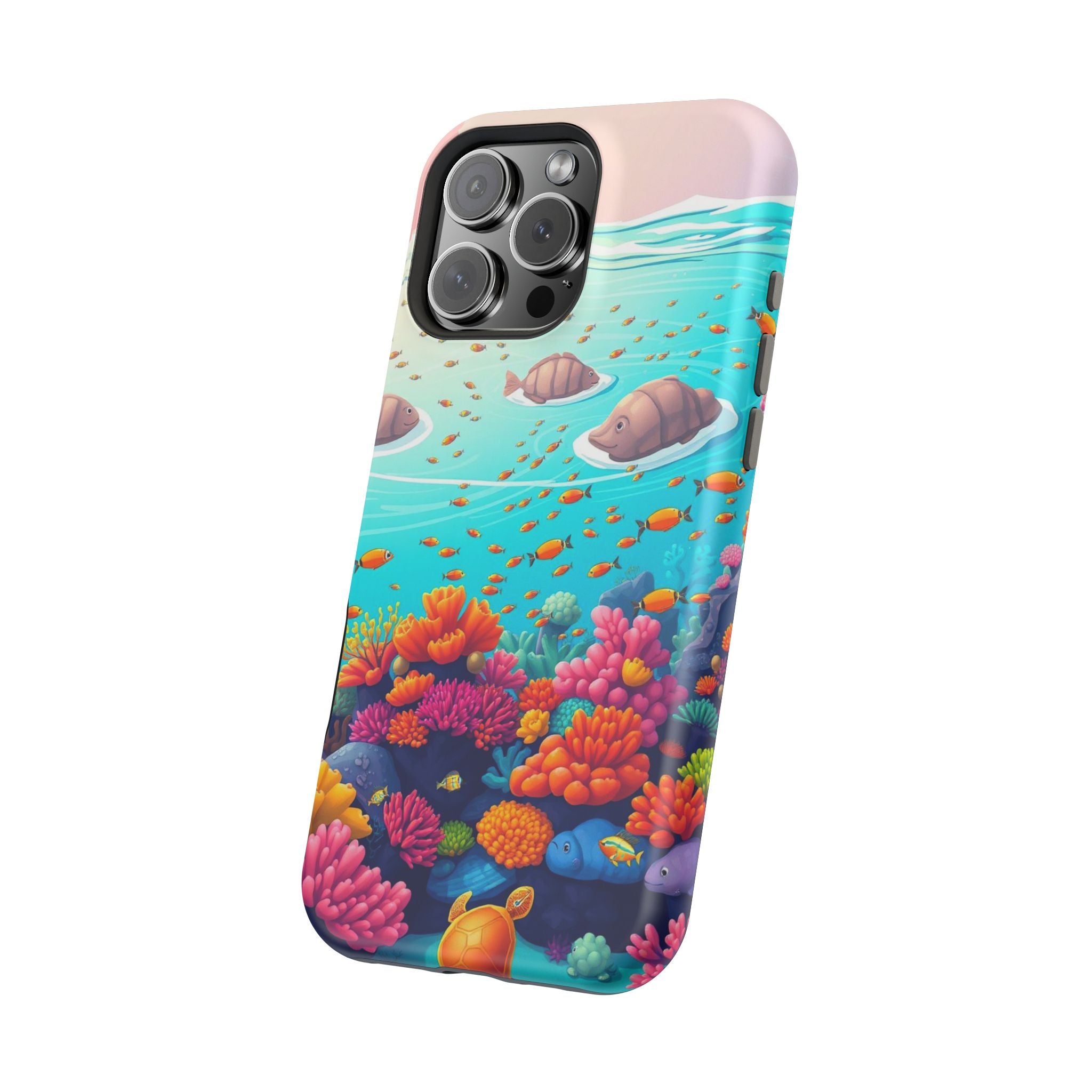 iPhone Coral Reef Panorama Kids Fun Phone Case Gift Slim Snap Case · iPhone Case