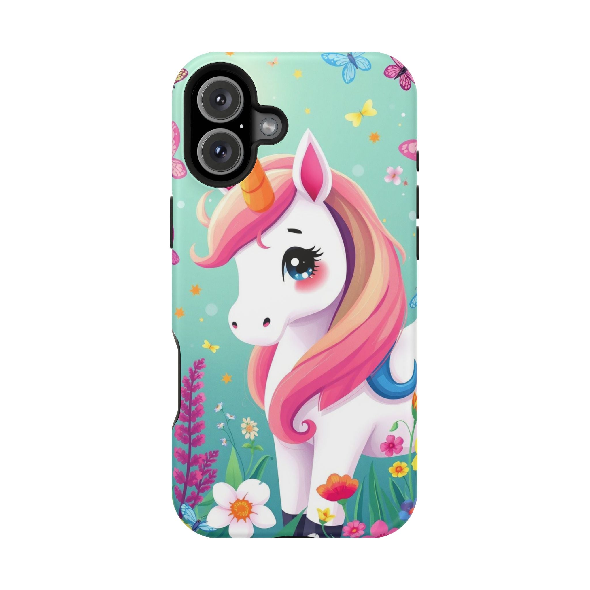 iPhone Dragonfly Unicorn Kids Fun iPhone Phone Case Gift Clean Minimal · iPhone