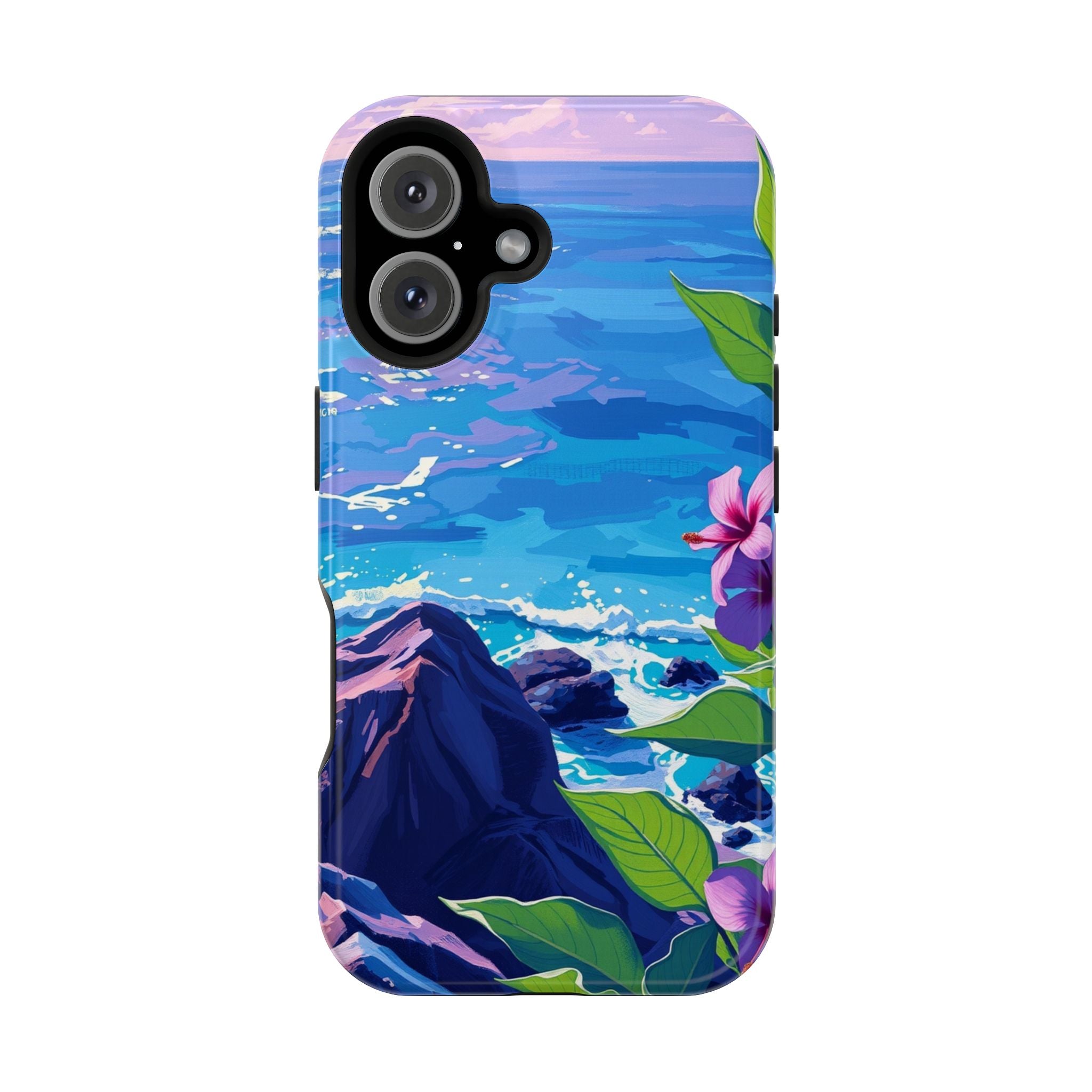 iPhone Hibiscus Coast Enchanted Art Slim Everyday Designer Case · iPhone Case