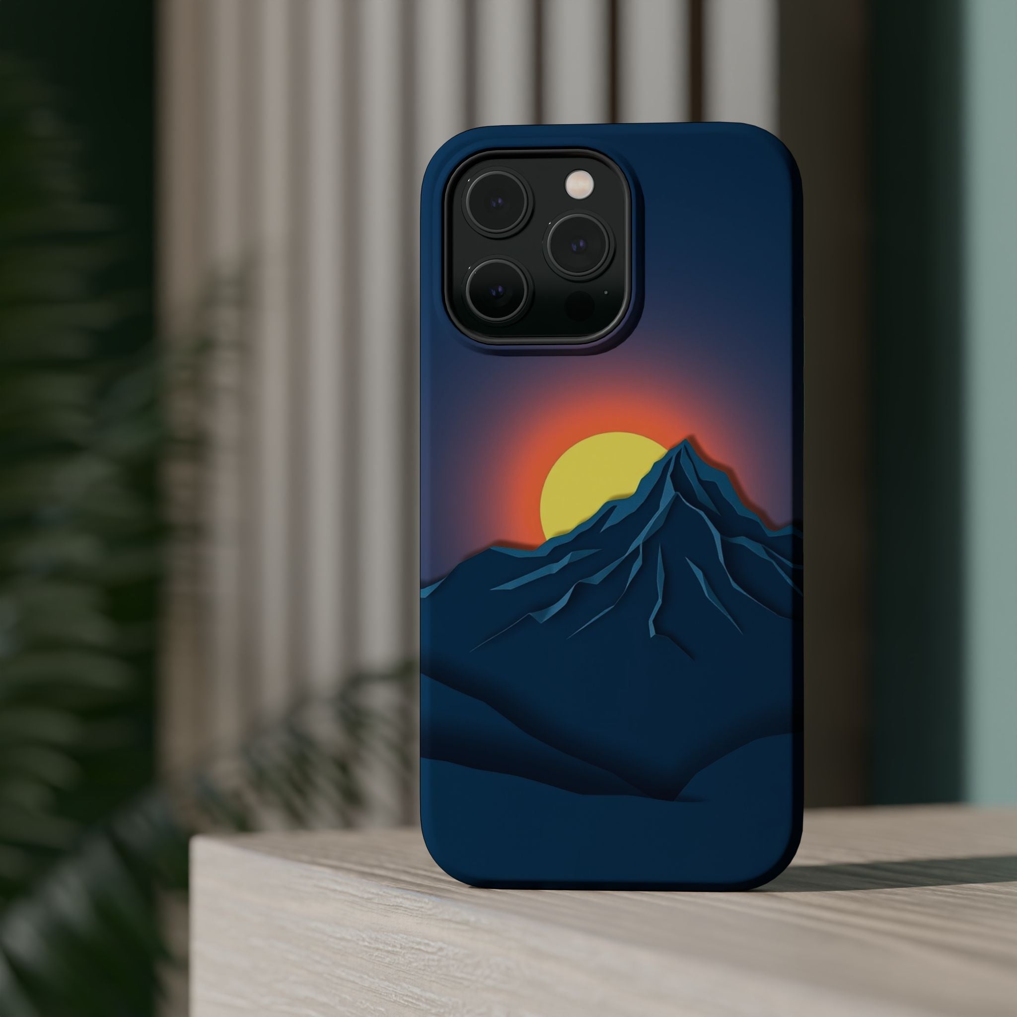 iPhone Dreamy Mountain at Sunrise Design Slim Everyday iPhone Designer · iPhone